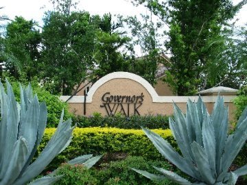 Govenors Walk sign